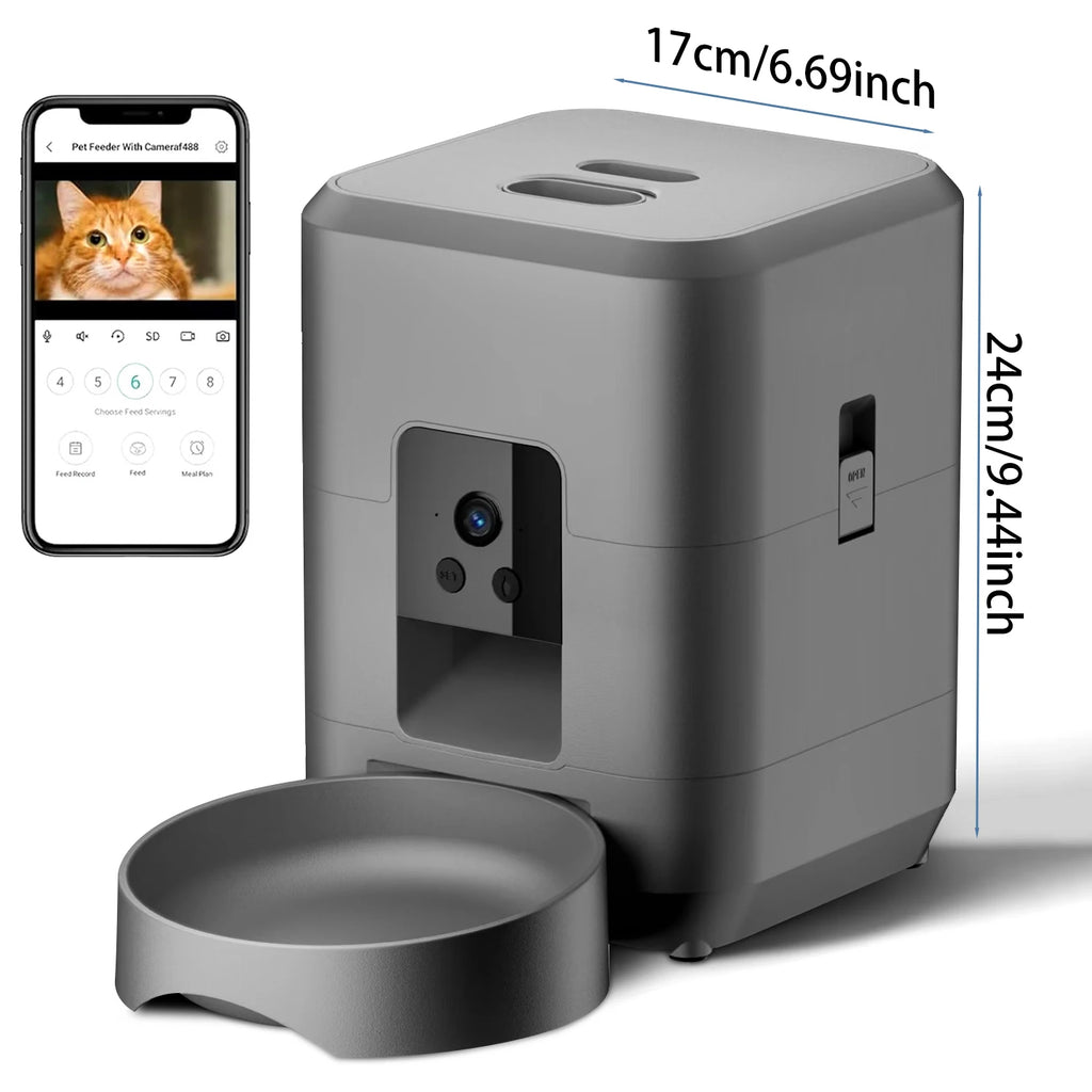 Loaf Smart Pet Feeder — Timed Meals, Camera & App Control