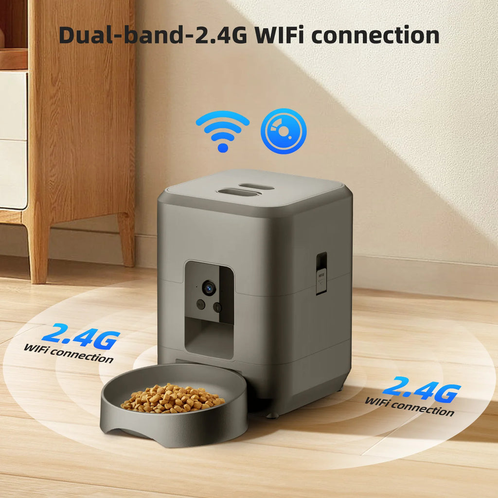 Loaf Smart Pet Feeder — Timed Meals, Camera & App Control